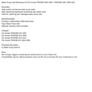 Mechanické těsnění vodní pumpy vhodné pro Honda TRX450R 2004-2009 TRX450ER 2007/2009/2013 Generic