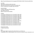 Vattenpumpstätning mekanisk lämplig för Kawasaki KVF750 Brute Force 750 4x4 4x4i 05-12 Generic