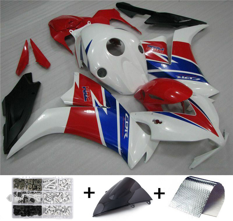 Fairing Kit For Honda CBR1000RR 2012-2016 White Red ABS Injection Mold Bodywork