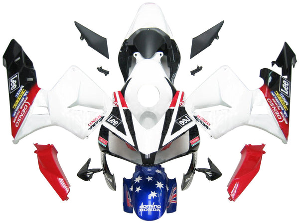 Para CBR600RR 2003-2004 Multi Color Body Panel Plástico ABS Moldado por Injeção 39 # Genérico