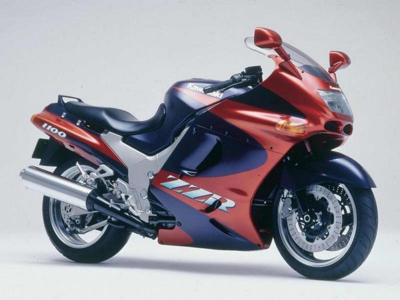 Kawasaki ZZR1100 1993–2003 Verkleidungsset, Karosserie, Kunststoff