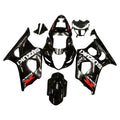 Para GSXR1000 2003-2004 Painel Corporal Preto ABS Kit Plástico Moldado por Injeção Genérico