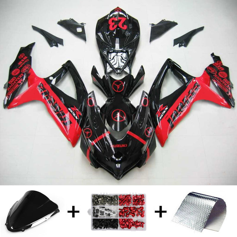 Suzuki GSXR 600/750 2008-2010 Zestaw owiewek nadwozie plastik ABS K8