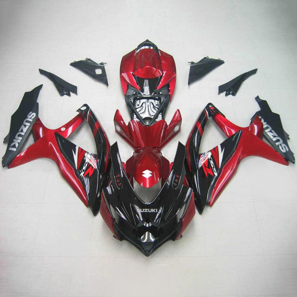 Suzuki GSXR 600/750 2008-2010 kåpa set kropp plast ABS K8