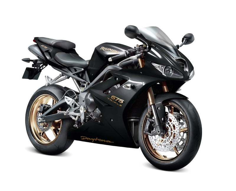 Owiewki 2009-2012 Triumph Daytona 675 Black Daytona Generic