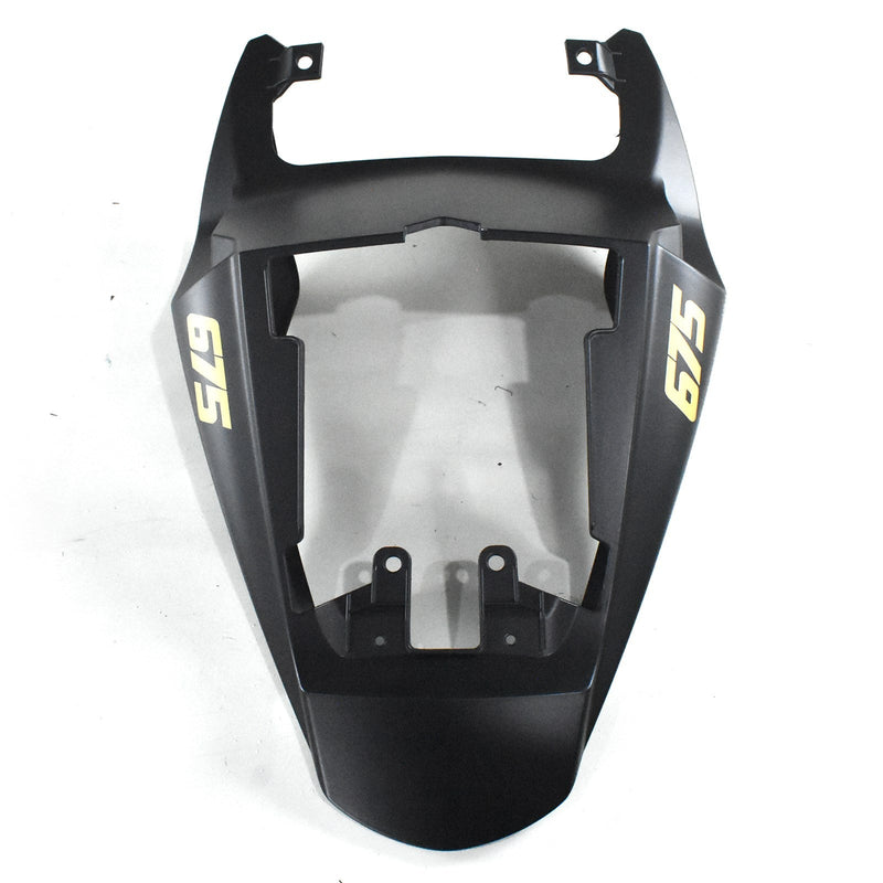 Carenados 2009-2012 Triumph Daytona 675 Negro Daytona Racing Genérico