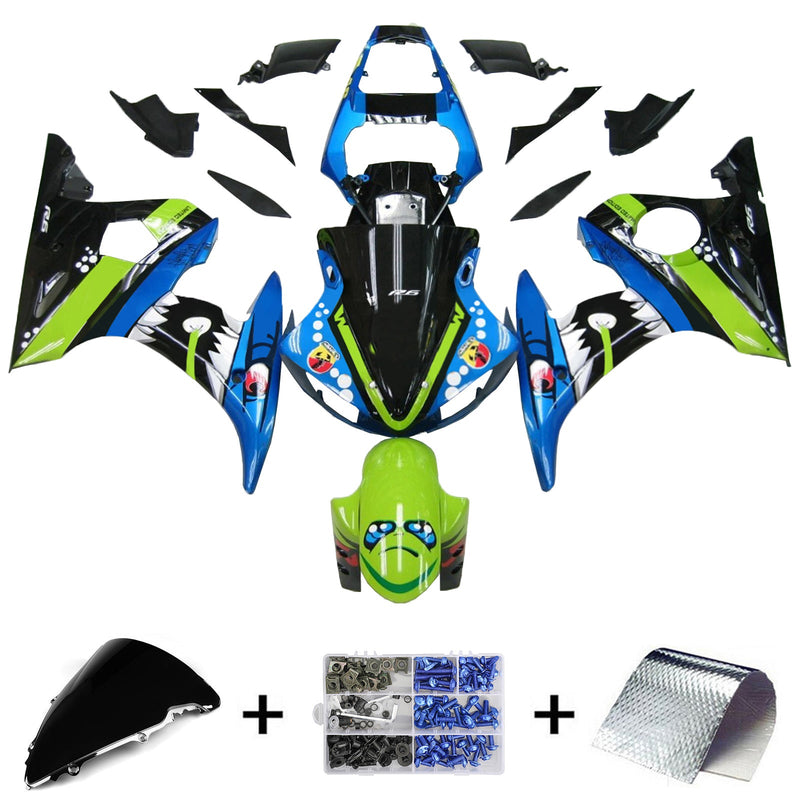 Kåpa kit för Yamaha YZF 600 R6 2003-2004, R6S 2006-2009