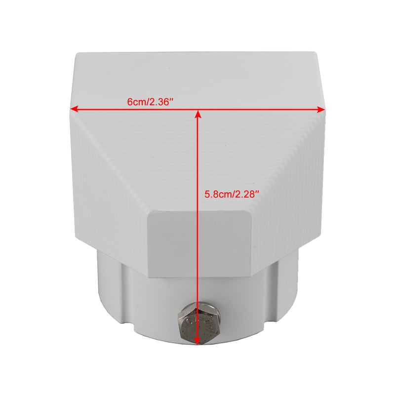 Tapón final de repuesto de aluminio macizo para toldo Dometic SUNCHASER II