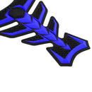 Almofada de tanque de borracha para motocicleta, protetor de gás, capa adesiva, espinha de peixe, genérica