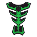 Almofada de tanque de borracha para motocicleta, protetor de gás, capa adesiva, espinha de peixe, genérica