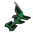 Almofada de tanque de borracha para motocicleta, protetor de gás, capa adesiva, espinha de peixe, genérica