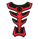 Almofada de tanque de borracha para motocicleta, protetor de gás, capa adesiva, espinha de peixe, genérica