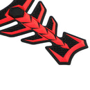 Almofada de tanque de borracha para motocicleta, protetor de gás, capa adesiva, espinha de peixe, genérica