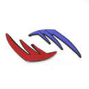 Universal motocicleta moto 3d tanque tração almofada lateral gás aperto de mão protetor genérico