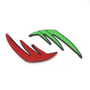 Universal motocicleta moto 3d tanque tração almofada lateral gás aperto de mão protetor genérico