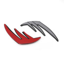 Universal motocicleta moto 3d tanque tração almofada lateral gás aperto de mão protetor genérico