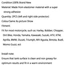 Universal motocicleta moto 3d tanque tração almofada lateral gás aperto de mão protetor genérico