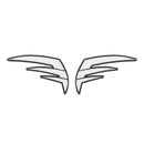 Universal motocicleta moto 3d tanque tração almofada lateral gás aperto de mão protetor genérico