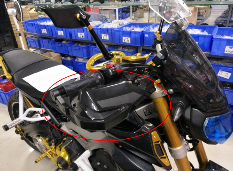 Håndbeskyttelsessett med spoilere for Yamaha MT-07/MT-09 XJR1300/MT125