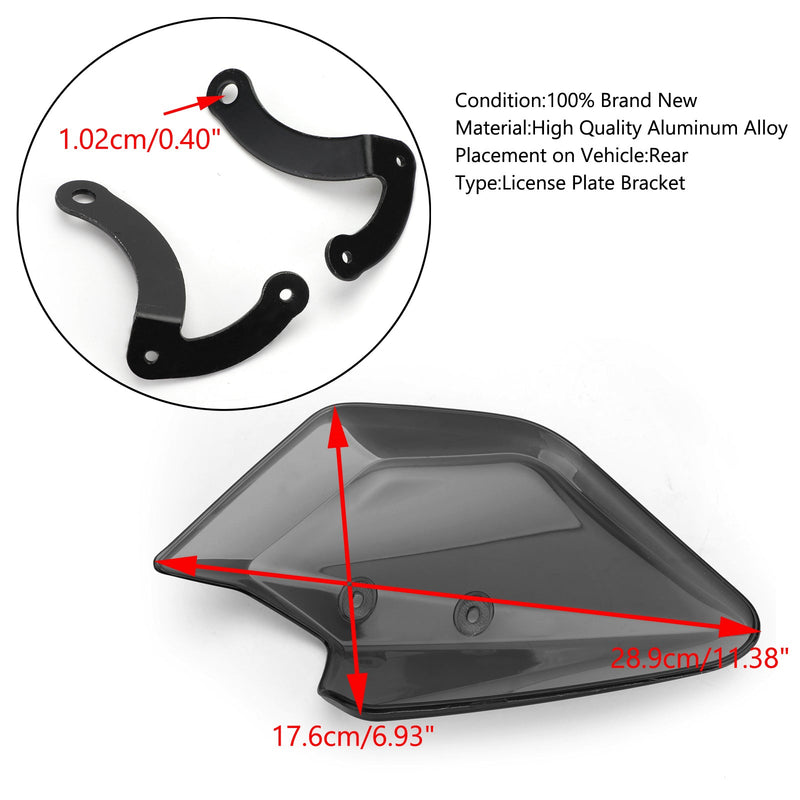 ABS Universal Motorcycle Hand Guard Wind Deflector Motocross Hand Guard Shield Generisk