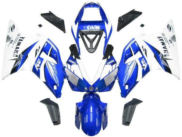 Owiewki 2000-2001 Yamaha YZF-R1 Niebiesko-białe R1 Racing Generic