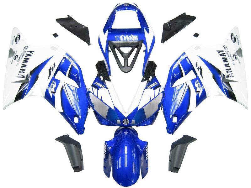 Carenados 2000-2001 Yamaha YZF-R1 Azul y Blanco R1 Racing Generic