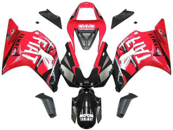 Fairings 2000-2001 Yamaha YZF-R1 Rød Svart nr. 46 FIAT Generisk