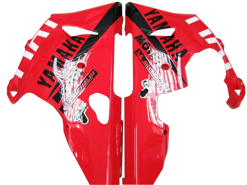 Fairings 2000-2001 Yamaha YZF-R1 Rød Svart nr. 46 FIAT Generisk