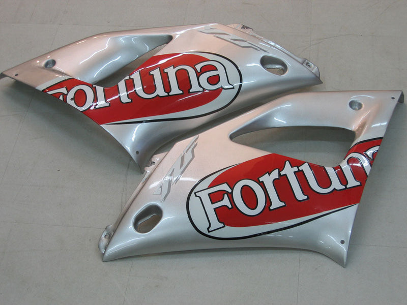 Fairings 2000-2001 Yamaha YZF-R1 Sølvrød Fortuna Generisk