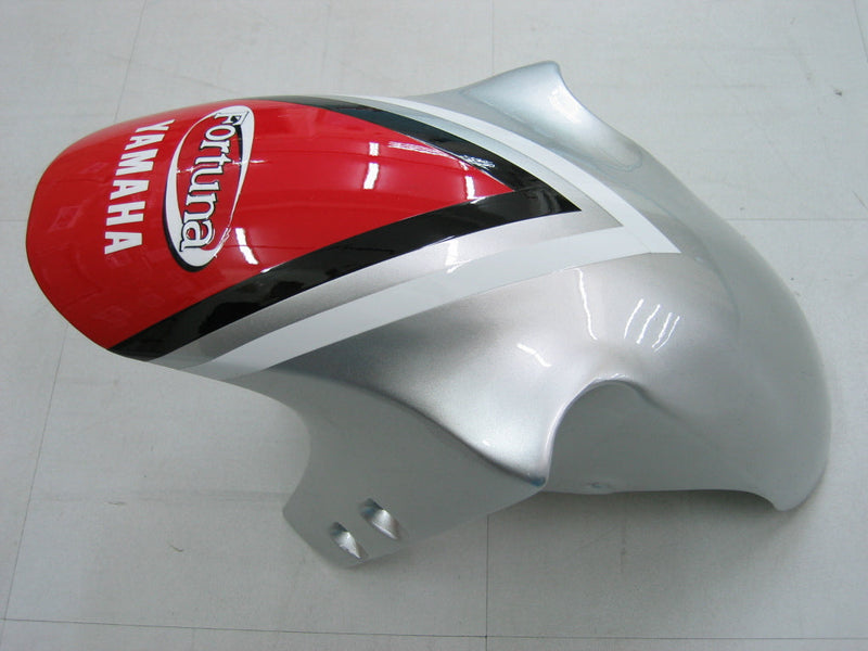 Fairings 2000-2001 Yamaha YZF-R1 Silver Red Fortuna Racing Generic