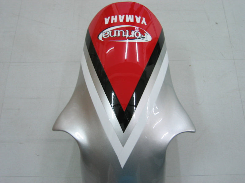 Fairings 2000-2001 Yamaha YZF-R1 Silver Red Fortuna Racing Generic