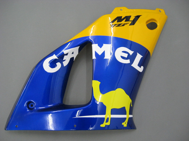 Owiewki 2000-2001 Yamaha YZF-R1 Żółty Niebieski Nr 46 Camel Generic