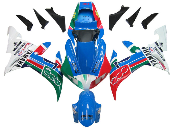 Kotelot 2002-2003 Yamaha YZF-R1 Multicolor No. 46 R1 Racing Generic