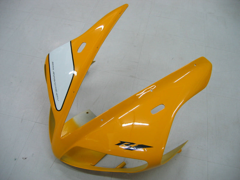 Carenagens 2002-2003 Yamaha YZF-R1 Amarelo Branco Preto R1 Genérico