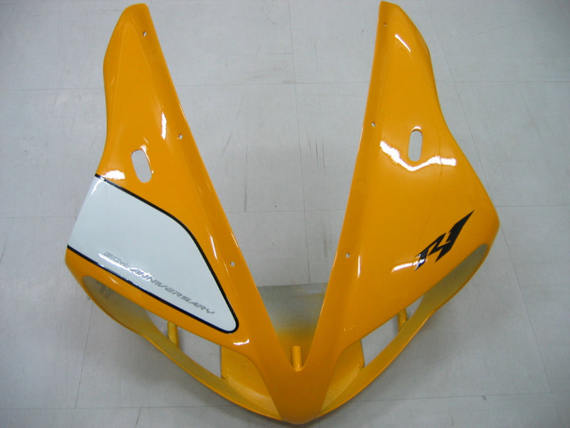 Carenados 2002-2003 Yamaha YZF-R1 Amarillo Blanco Negro R1 Genérico