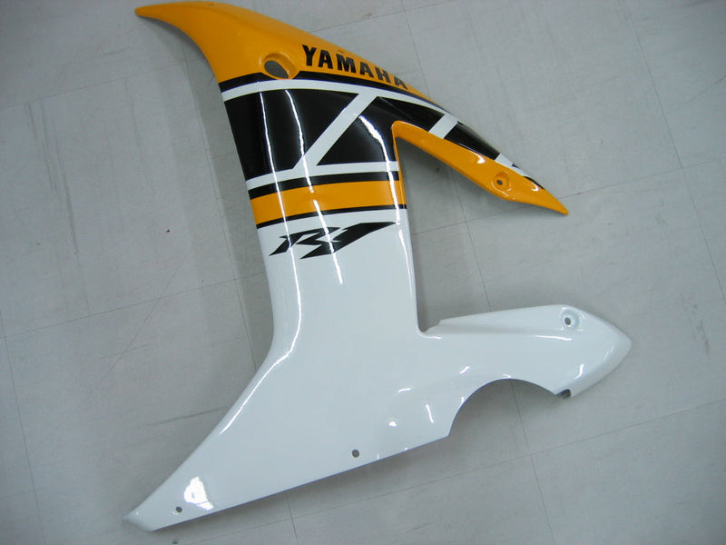 Fairings 2002-2003 Yamaha YZF-R1 Gul Hvit Svart R1 Racing Generisk