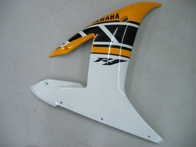 Owiewki 2002-2003 Yamaha YZF-R1 Żółty Biały Czarny R1 Racing Generic