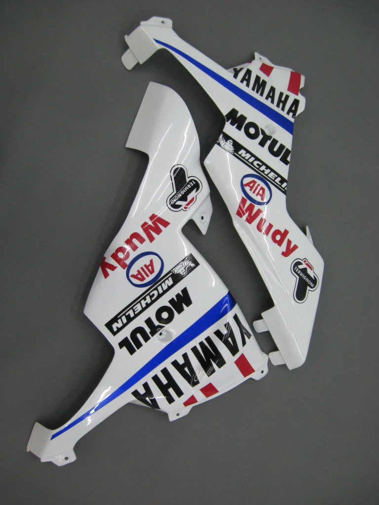 Fairings 2002-2003 Yamaha YZF-R1 Vit Blå Nr 46 FIAT Racing Generic