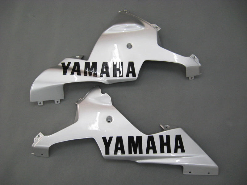 Carenados 2002-2003 Yamaha YZF-R1 Plata Negro R1 Racing Generic