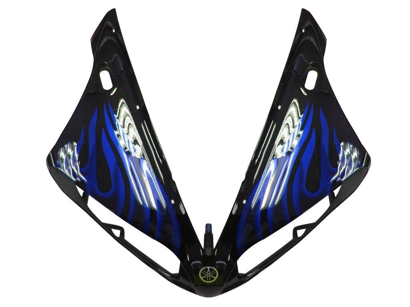 Carenados 2004-2006 Yamaha YZF-R1 Negro y Azul Flame R1 Genérico