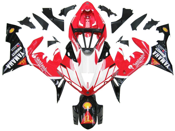 Fairings 2004-2006 Yamaha YZF-R1 Röd Svart Santander Generic