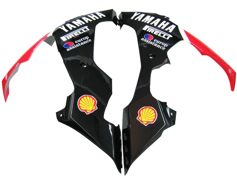 Fairings 2004-2006 Yamaha YZF-R1 Rød Svart Santander Racing Generisk