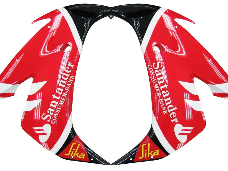 Owiewki 2004-2006 Yamaha YZF-R1 Red Black Santander Racing Generic