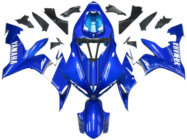 Fairings 2004-2006 Yamaha YZF-R1 Blå Hvit R1 Racing Generisk