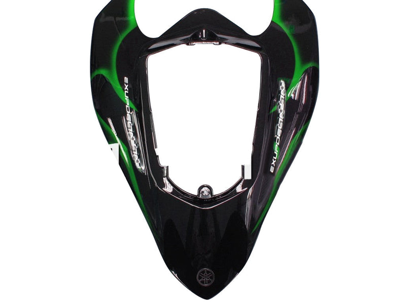 Vaipat 2004-2006 Yamaha YZF-R1 Black & Green Flame R1 Generic