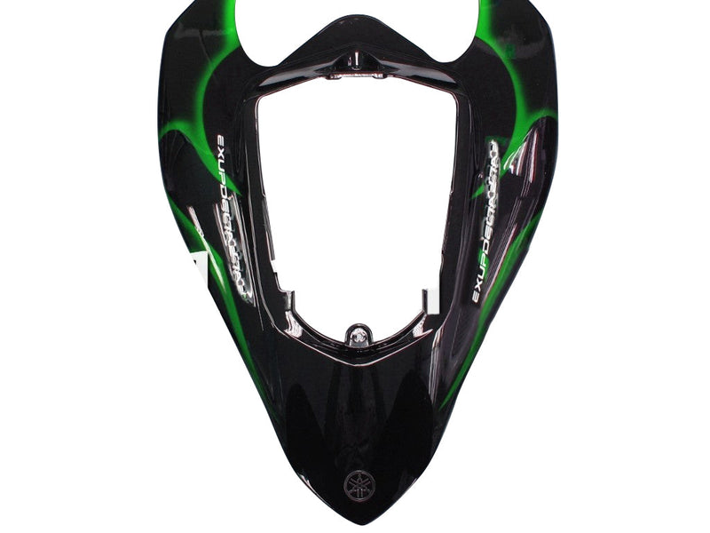 Verkleidungen 2004-2006 Yamaha YZF-R1 Black &amp; Green Flame R1 Racing Generic