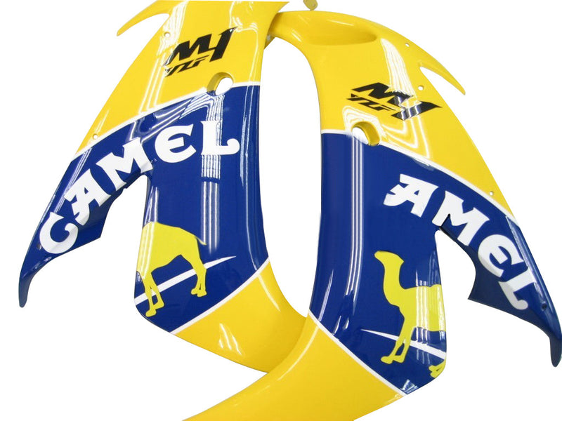 Fairings 2004-2006 Yamaha YZF-R1 Yellow Blue Camel Racing Generic