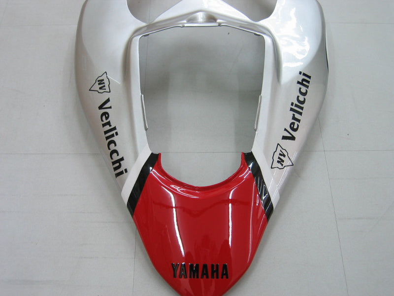 Carenagens 2004-2006 Yamaha YZF-R1 Red Silver Fortuna R1 Racing Generic