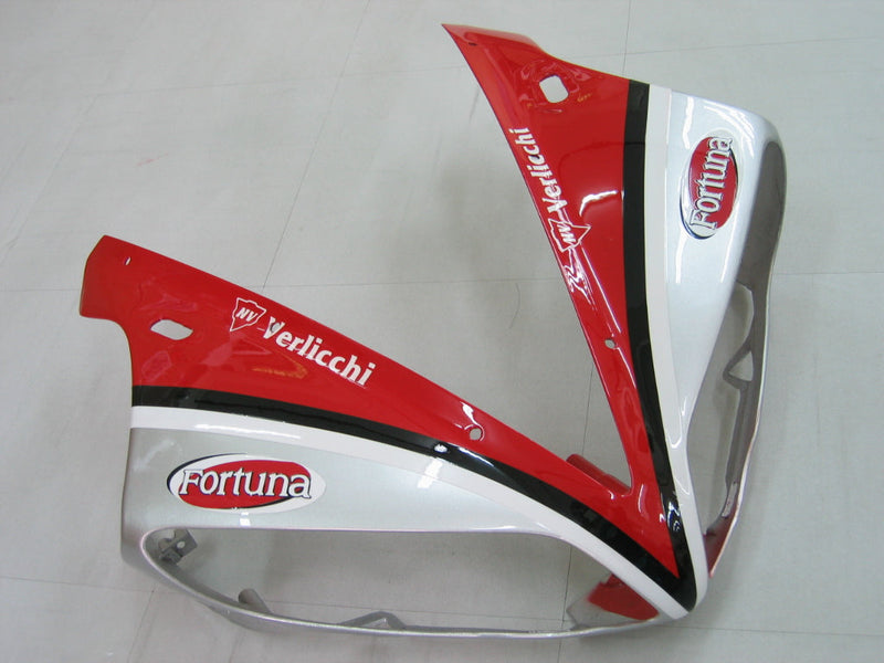 Fairings 2004-2006 Yamaha YZF-R1 Red Silver Fortuna R1 Generic