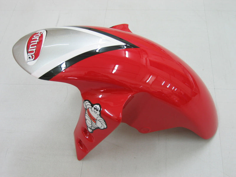 Fairings 2004-2006 Yamaha YZF-R1 Red Silver Fortuna R1 Racing Generic